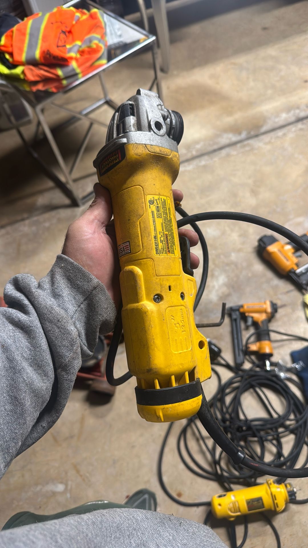 5” Dewalt Grinder