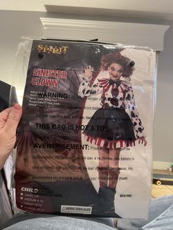 Sinister Clown Costume