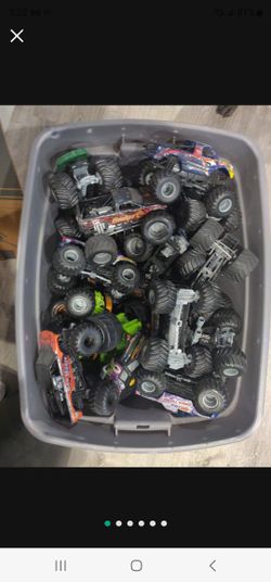 Lots And Lots of Monster Jam monster trucks