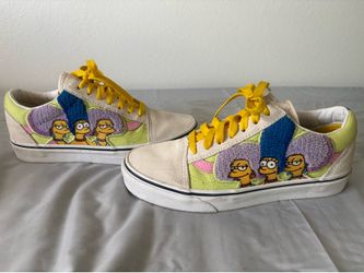 Women’s size 7.5 Vans The Bouvier Sisters (The Simpsons)
