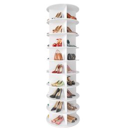 9 Tier Rotating Shoe Rack