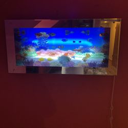 Rotating Lighted Fish Tank