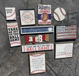 Baseball Wall Decor - Hobby lobby