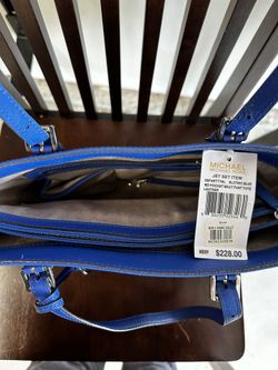 Michael kors on sale electric blue bag