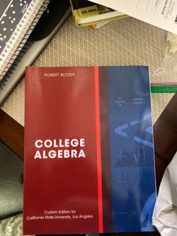 College algebra CSULA EDITION
