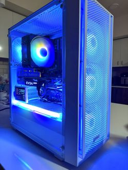 Gaming PC — Intel i7-9700 / GTX 1080 / 32GB DDR4 / 512GB SSD / Side Status Panel