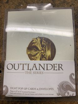 Outlander the series pop-up cards and envelopes