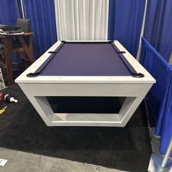 8ft Modern Style White Pool Table Includes Delivery And Setup 