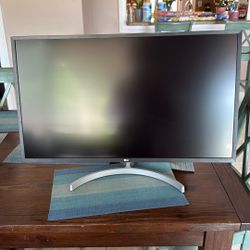 LG 32” UHD HDR10 Monitor With AMD Free Sync