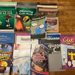 6th Grade Abeka Books. Everything You Need Except Consumables 