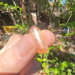 Doubly Terminated Imperial Topaz Crystal - Rare Minerals
