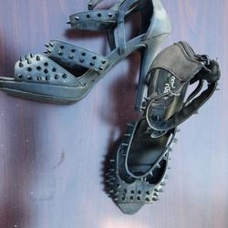 Spike Stiletto Heels Size 10