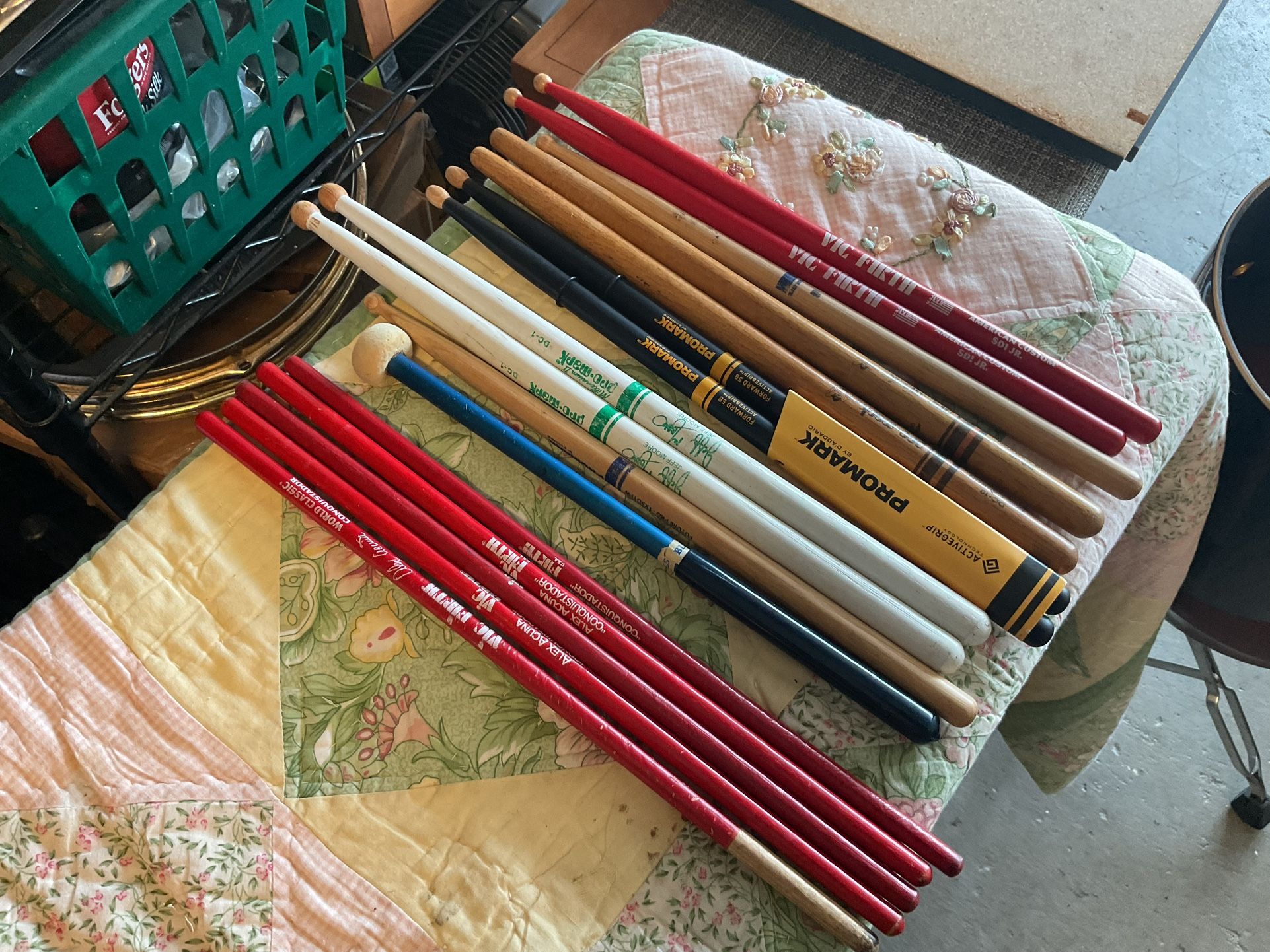 Nice Drum Sticks Pickup @ Kempsville library in Virginia Beach or Bingo City in Yorktown.