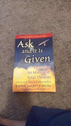 Ask and it is given novel by Esther and Jerry hicks