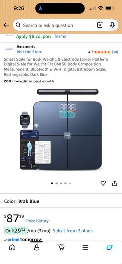 Brand New Smart Body Composition Scale with Handle