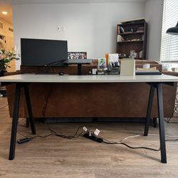 IKEA Taupe Computer/Creative work Station 