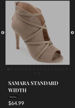 Journee Samara Heeled Bootie - SIZE 12