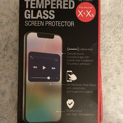 Tempered Glass iPhone X & Xs