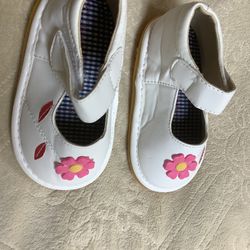 Toddlers Squeaky First Waking Shoes Soft Pu Leather