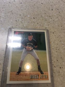 Derek jeter bowman. Rookie card