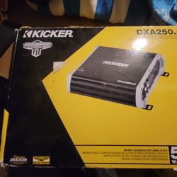 DXA250.1 KICKER Amp For Vehicle NEW!