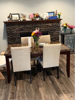Dining Table (free chairs)
