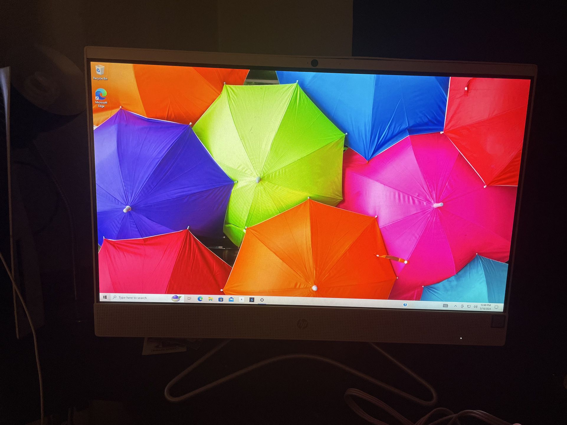 HP Touchscreen desktop
