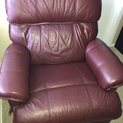 Reclining Leather Sofa 