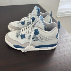 Air Jordan 4 Retro Military Blue 2024 Size 9.5 With Proof it’s Real