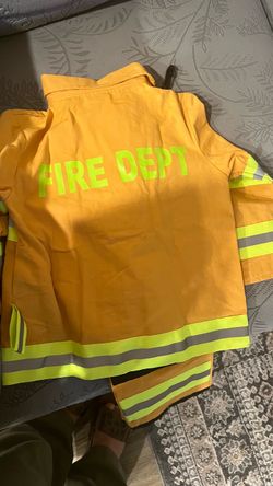 Fire Dept Costume Jacket 2 /3 years old