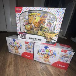 Pokemon S&V Prismatic & 151 