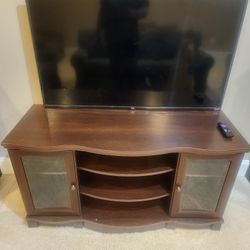 TV Stand W/ 2 Matching Bookcases