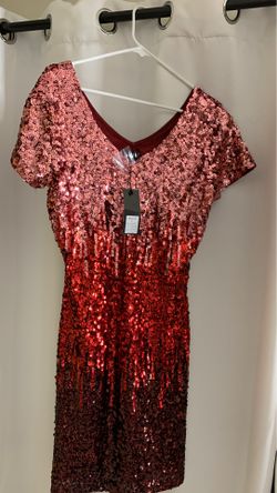 large red dress