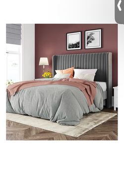 Full size bed frame and mattress