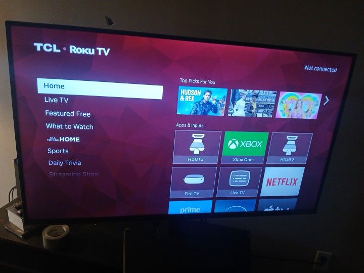 50 In TCL Roku Tv