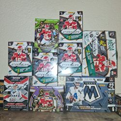 Mega and blaster boxes for sale