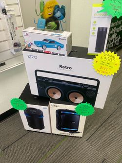 Bluetooth speakers