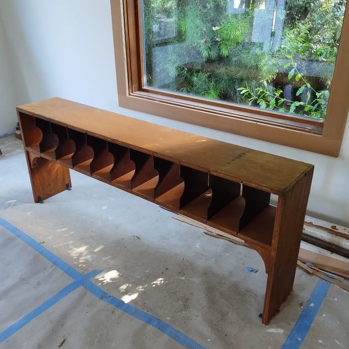 Shelving Long Cubbyhole Storage Shelf 