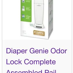 Diaper Genie Complete Assembled Pail with Odor Lock Technology