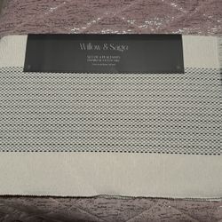 NEW Willow & Sage Set Of 4 Placemats 