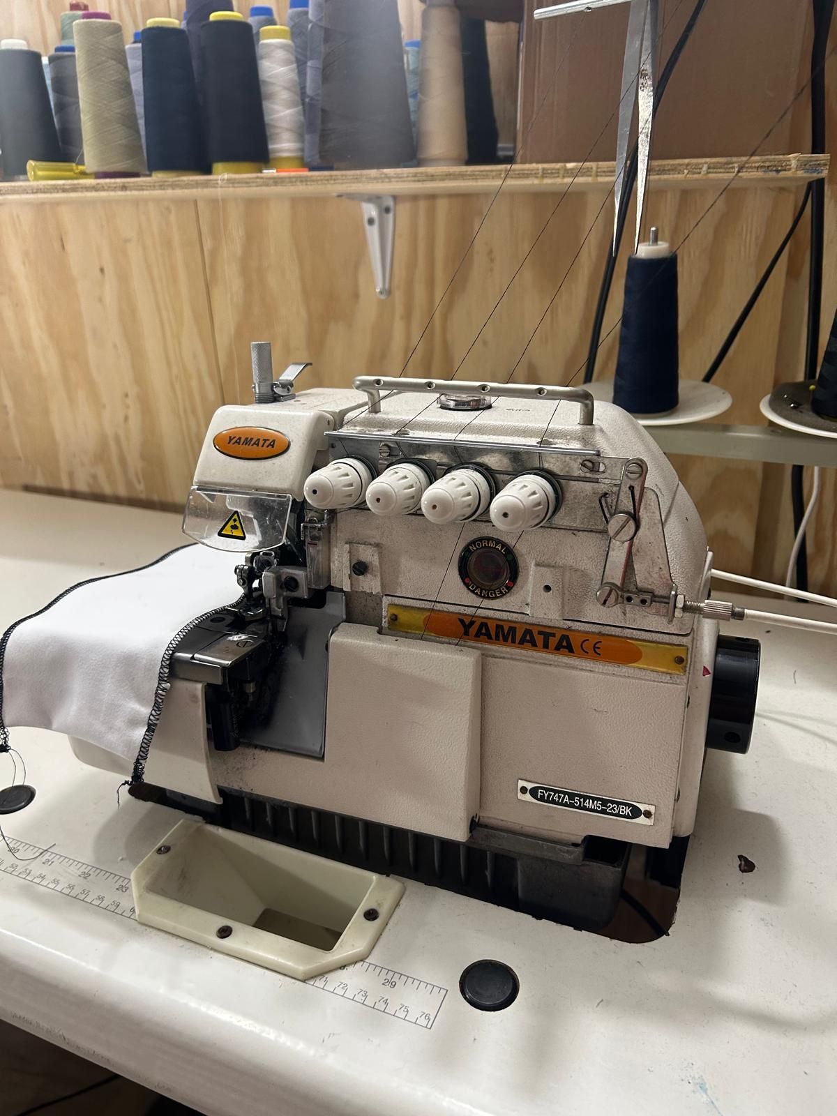 A Yamata serger Sewing Machine