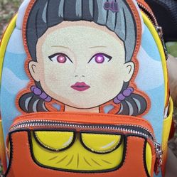 Loungefly Squid Game Mini Backpack 