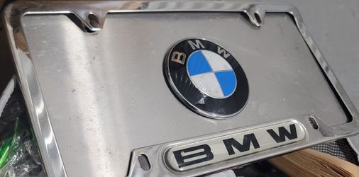 BMW Emblem TAG License Plate