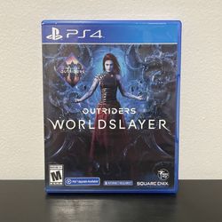 Outriders Worldslayer PS4 + PS5 Upgrade PlayStation 4 Sony Video Game 2022