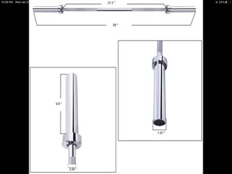 5ft Olympic 2 inch barbell NEW