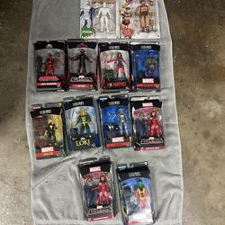 SEALED MARVEL ACTION FIGURES 