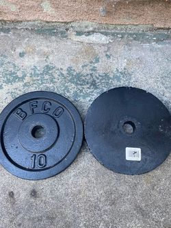 2 plates 10ths