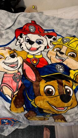 Paw patrol fleece blanket
