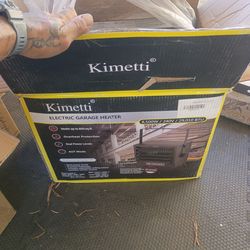 Electric garage heater