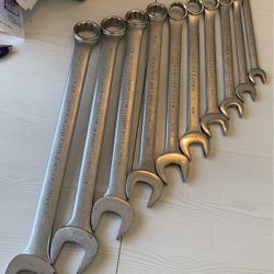 10PC Proto Combination Wrench  Heavy Duty  Wrench  1-1/16 to 1/2 .